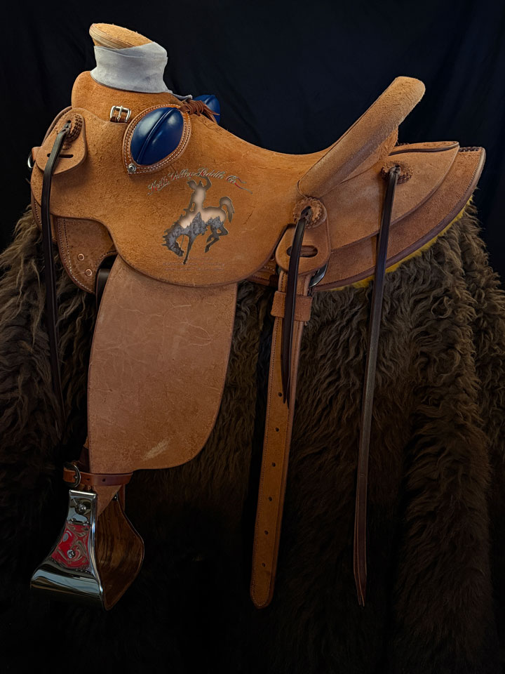 Custom made to order Douglas 38 Wade Saddle by Keith Valley.